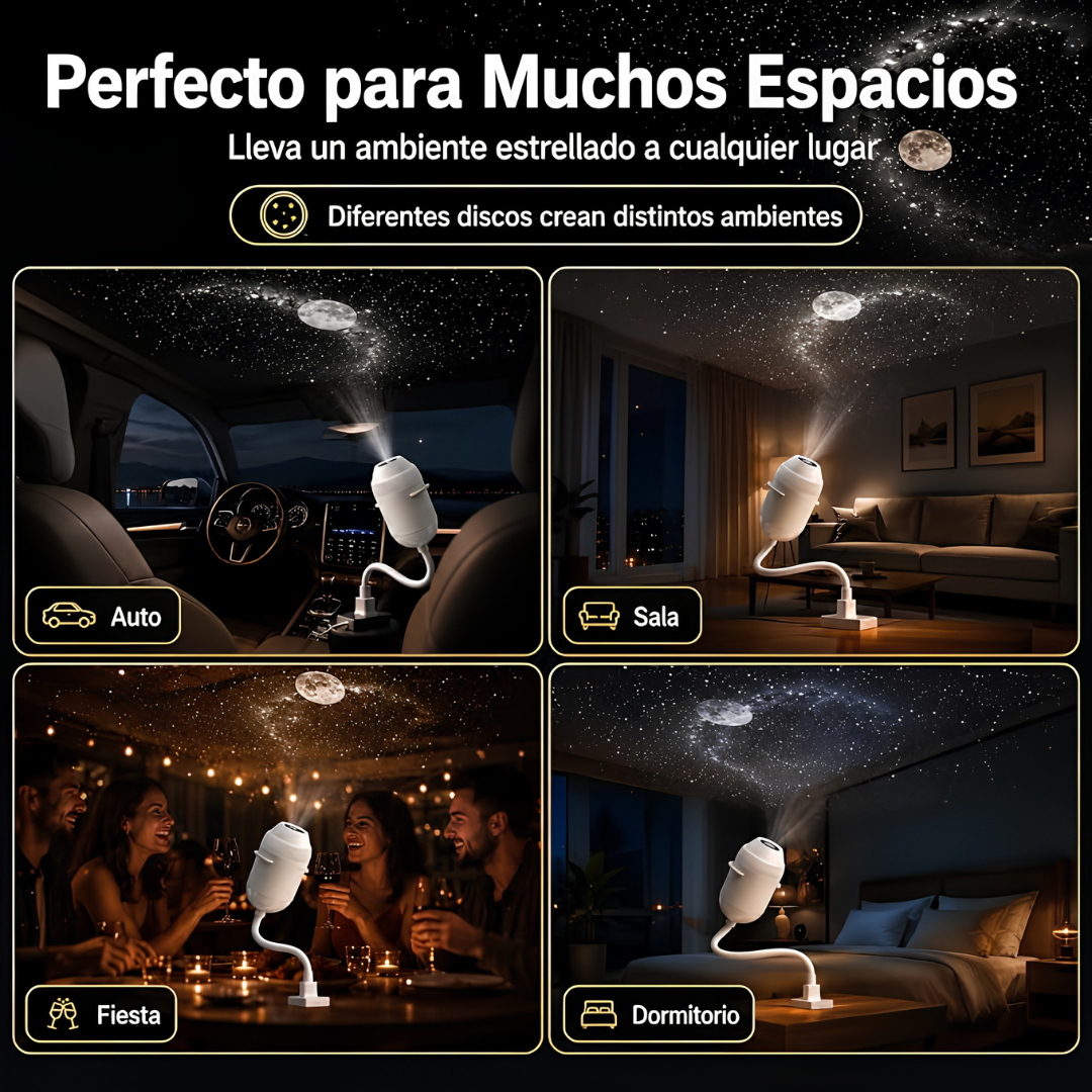 Proyector de Galaxias Para Sueños Felices